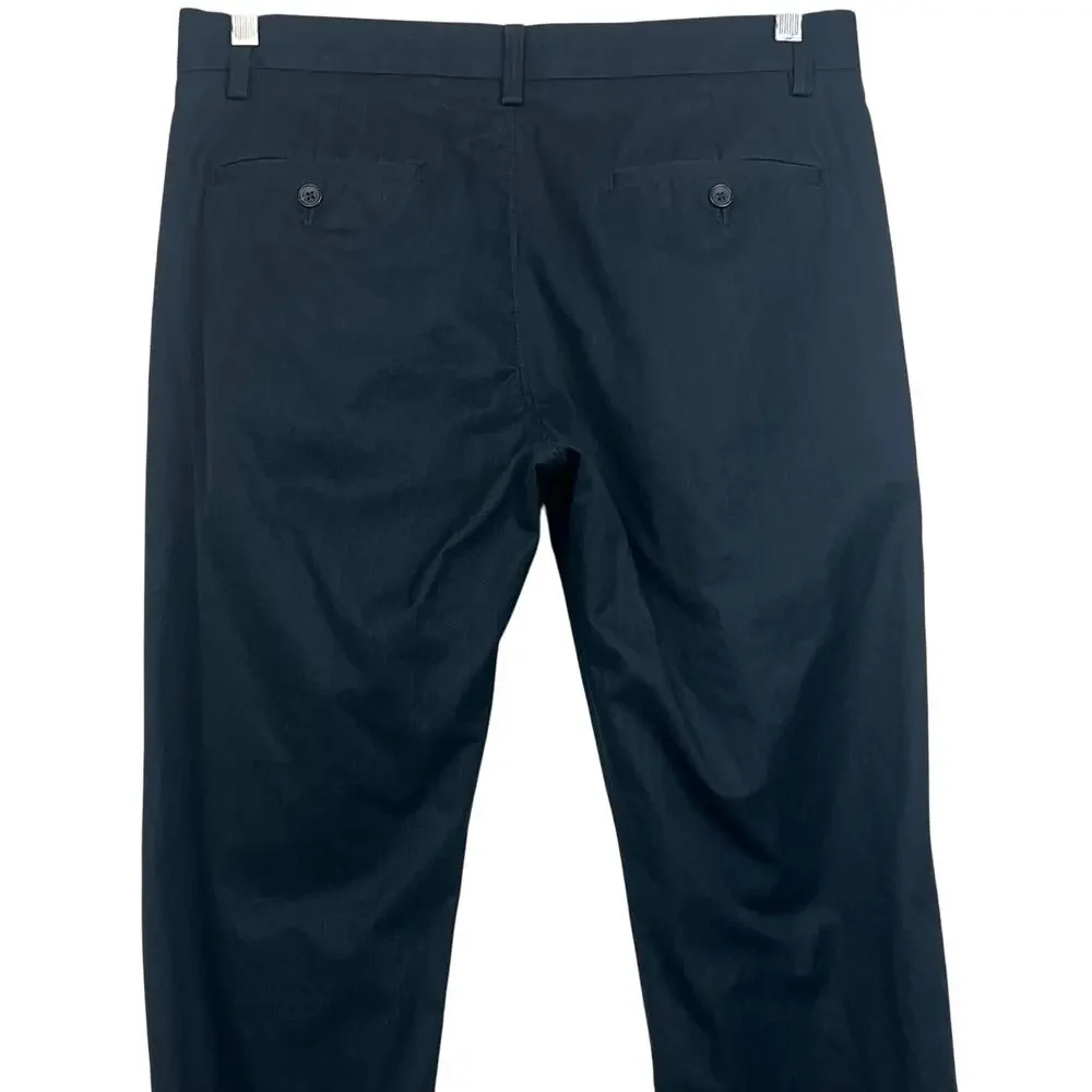 Gap pants men’s 32x34 Straight fit, Flat front Chino cotton/poly blend